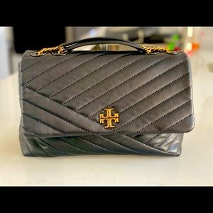 Tory Burch Kira chevron leather shoulder bag